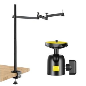 Ulanzi 2335 Overhead Desk Stand 75cm Aluminum Arm 1/4 Mount Phone Camera